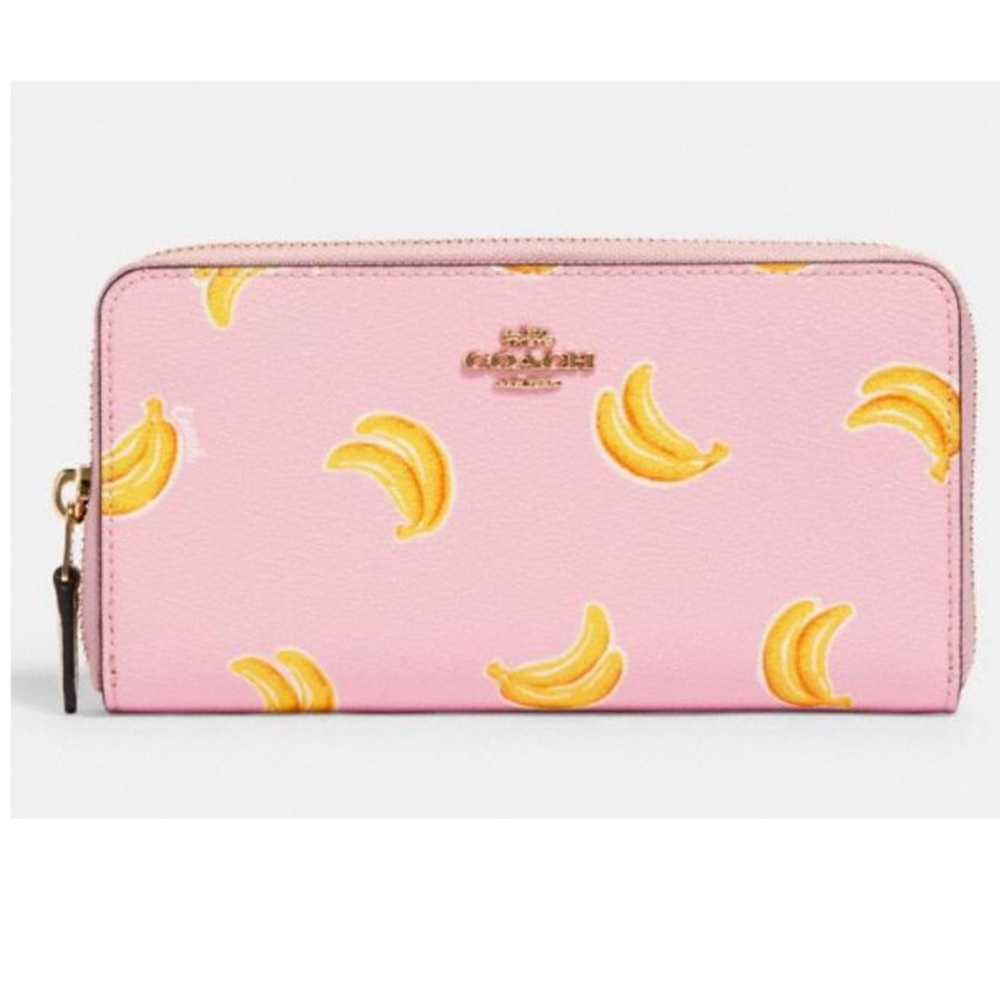 Coach Wallet Banana Print - Picture 4 of 7